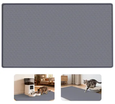 Silikon-Futtermatte für Haustiere, 129,5 x 65 cm, rutschfest