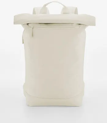 Produktbild von BagBase BG871 | Simplicity Roll-Top Backpack Lite Rucksack - Farbe: Beige - Größe: 43 x 34 x 11 cm