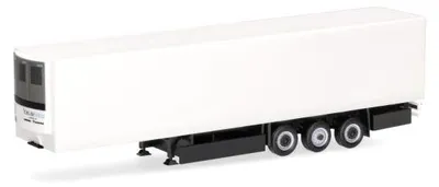 Produktbild von Herpa 077071 - 1/87 Krone E-Trailer Kühlkofferauflieger 3achs, weiß - Neu