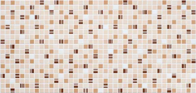 Produktbild von Dekorplatten aus PVC - Dekorative Wandpaneele mit 3D Look als Wandverkleidung - Mosaik Optik (3 Paneele Sparpaket 956 x 480 mm) Verblendstein Backsplash Mosaik