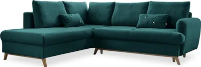 Produktbild von home24 Ecksofa mit Schlaffunktion - Ottomane