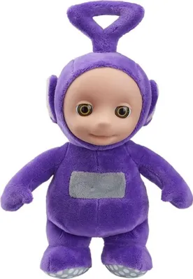 Image de Peluche Teletubbies Tinky Winky parlante 25 cm