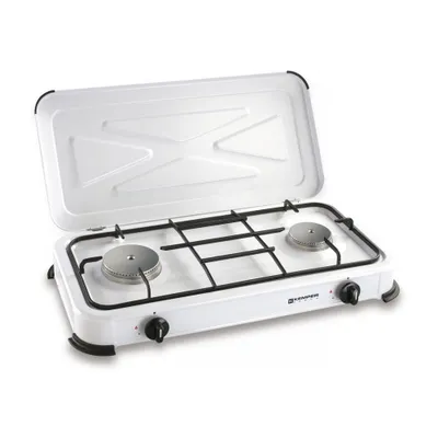 Produktbild von Plynová varná doska Kemper s 2 horákmi z nehrdzavejúcej ocele - 2,6 kW