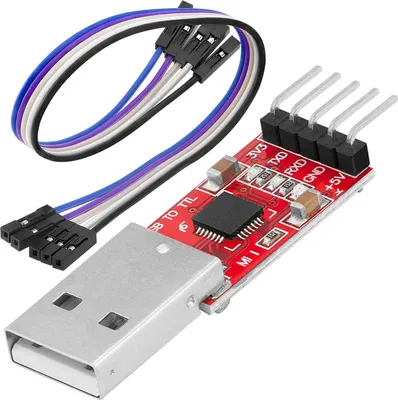 Produktbild von AZ-Delivery Werkzeug & Messgeräte CP2102 USB zu TTL Konverter HW-598 für 3,3V und 5V mit Jumper Kabel, 1X HW-598