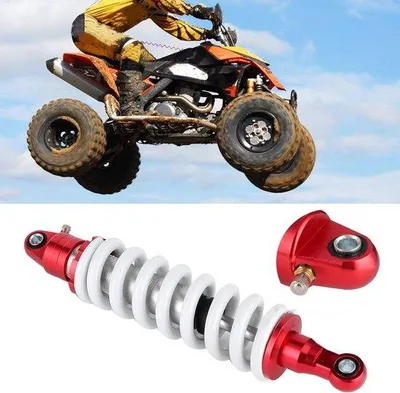Produktbild von Rückdämpfer für Quad ATV - Universeller 330 mm einstellbarer Dämpfer.