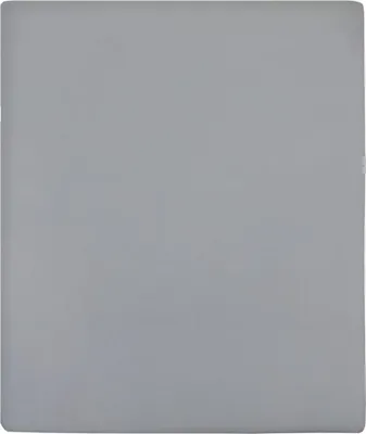 Image de vidaXL Drap-housse Jersey gris 100x200 cm coton
