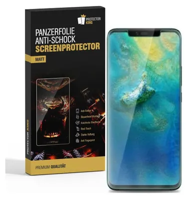 Produktbild von 2x Panzerfolie für Huawei Mate 20 Lite ANTI-SCHOCK Displayschutzfolie MATT