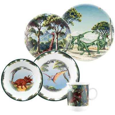 Produktbild von Seltmann Weiden Compact Kindergeschirr Set 5-teilig - Dino