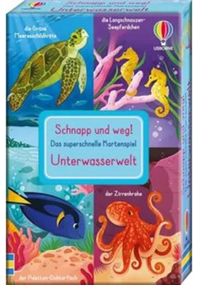 Produktbild von Schnapp und weg! Das superschnelle Kartenspiel: Unterwasserwelt