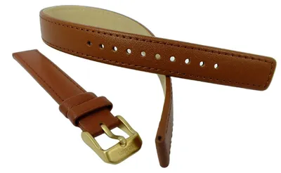 Produktbild von s.Oliver SO-2085-LQ | Uhrenarmband zum Wickeln aus Leder braun 14mm