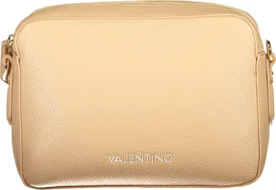 Produktbild von Elegante Beuteltasche Beige mit Verstellbarem Schultergurt & Logo