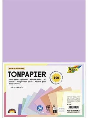 Obrázok produktu pre folia 6495 folia PASTELL farebný papier, DIN A4, 130 g/m2