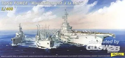 Produktbild von Heller Task Force Revitaillement a la mer1:400, 81092