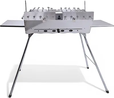 Produktbild von Mangal Ideal mit 11er Drehspieß Edelstahlmotor 10 Spieße
