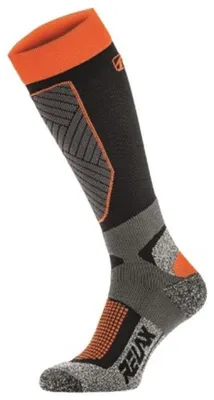 Obrázok produktu pre Lyžiarske ponožky Relax Compress, čierna/neónovo oranžová, veľkosť XL (47–48 EU)