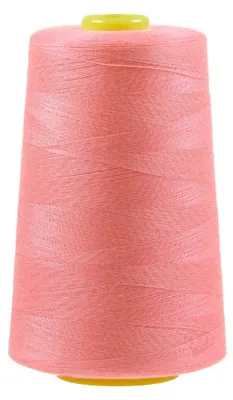 Produktbild von 4572m Qualitäts Overlock-Garn Overlock-Nähgarn Farben 541 bis 580, Farbe:A552 flamingorosa