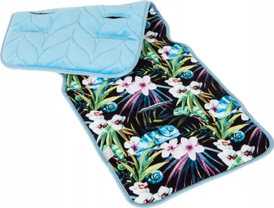 Obrázok produktu pre Vložka do kočíka 33x85 cm Flora&Fauna Camaleón Negro / Ceba Baby