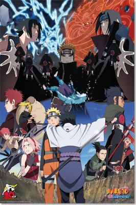 Produktbild von NARUTO SHIPPUDEN - Poster Maxi 91.5x61 - Rivals