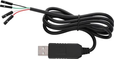 Image de PL2303HX RS232 Upgraded Converter USB To COM/TTL Serial Adapter STC Download Cable (Adaptateur série USB vers COM/TTL)