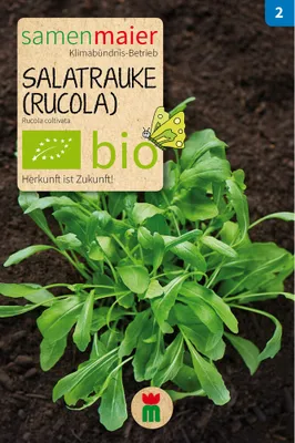 Produktbild von Salatrauke - Rucola - 2 g Saatgut