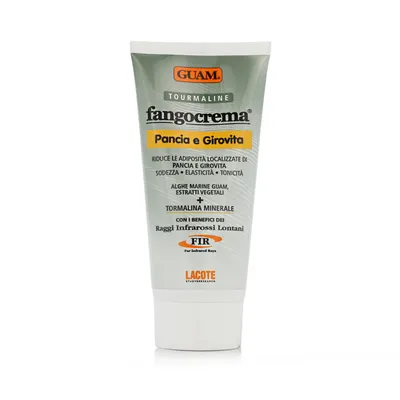 Produktbild von GUAM fangocrema Tourmaline FIR Tummy and Waist No Rinse Seaweed Cream 150 ml