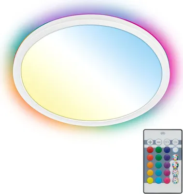 Immagine prodotto di Plafone LED faretto 3xGU10 3000K orientabile 12W nichel opaco Briloner