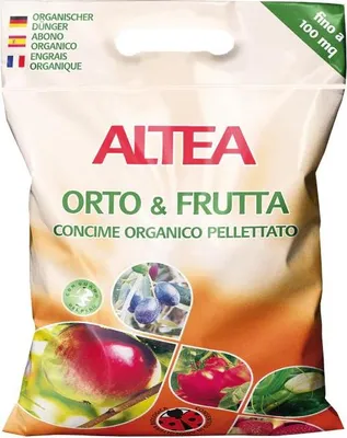 Immagine prodotto di Altea Orto & Frutta, concime organico in pellet per piante da orto e da frutto, 5 kg