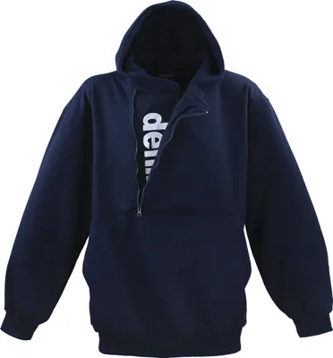 Produktbild von Übergrössen Sweatshirt Kapuze Zierreißverschluss LAVECCHIA Dunkelblau 5XL