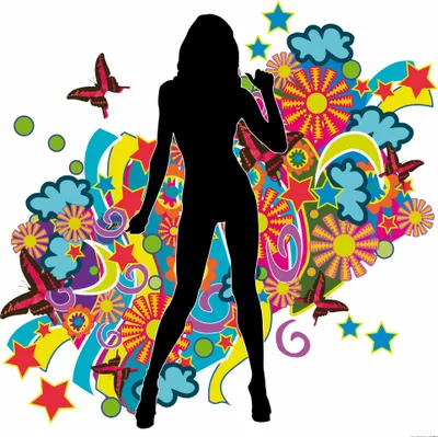 Produktbild von Schöne Frauen Kunstdruck Bild - Pop Art Mädchen II (70 x 70 cm)