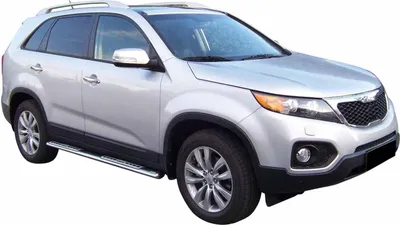 Obrázek produktu pro Nerezové boční prahy pro Kia Sorento 2009-2012 stříbrné