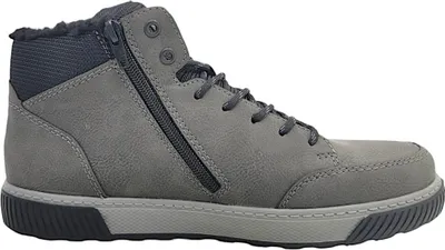 Imagen del producto de Zapatos para hombre Rieker, botas, forro cálido, color gris, para uso casual
