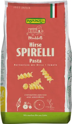 Produktbild von Spirelli mit Hirse - Semola 500g