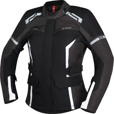 Produktbild von IXS Evans-ST 2.0 Damen Motorrad Textiljacke, schwarz/grau/weiß, S