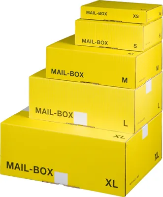 Immagine prodotto di inapa 3100000080 Cassetta per spedizioni postali taglia M - giallo