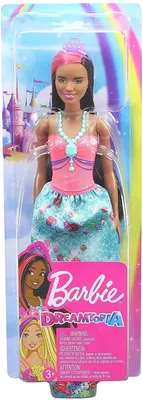 Obrázok produktu pre Barbie Dreamtopia - Hračka princezná s tmavými vlasmi a tiarou
