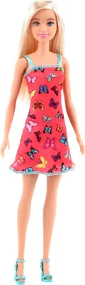 Image de Mattel HBV05 Barbie Poupée Butterfly Robe