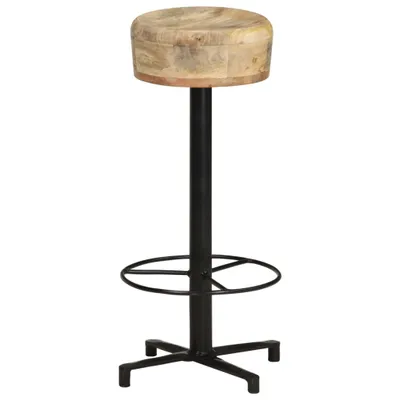 Immagine prodotto di Sgabello da bar 2 pezzi 76 cm in legno massiccio di mango