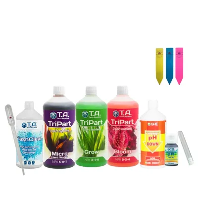 Produktbild von GHE Set Professionell 6-teilig – inkl. Dosierpipette und 3 Pflanzenschilder
