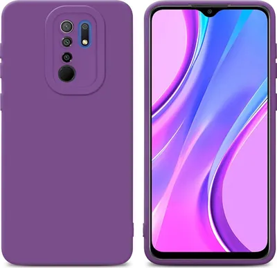Produktbild von Cadorabo Hülle für Xiaomi RedMi 9 Schutz Hülle in Lila TPU Silikon Etui Case Handyhülle