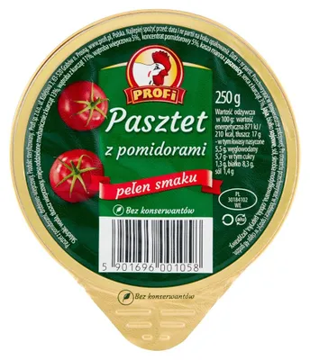 Obrázok produktu pre Profi Pasztet z pomidorami 250g