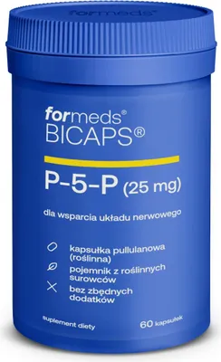 Productafbeelding van Formeds BICAPS P-5-P 25 mg Vitamine B voor het zenuwstelsel, 60 capsules