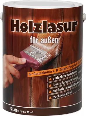 Produktbild von Holzlasur 5 L palisander