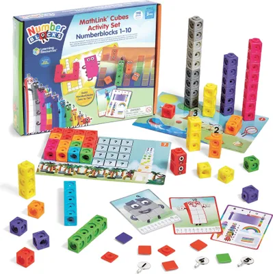Image de Learning Resources MathLink Cubes Numberblocks 1-10 Set de jeu - Jouet éducatif