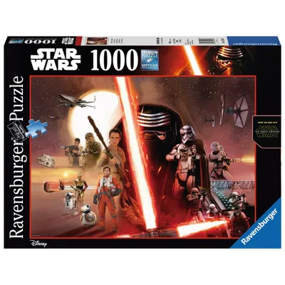 Produktbild von 1000 Teile Ravensburger Puzzle Star Wars Das Erwachen der Macht 19549