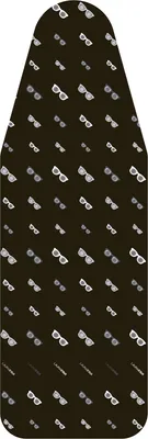 Produktbild von Laurastar Bügelbezug Universalcover Glasses, 131cm x 55cm, 100% Baumwolle, Klipp-System, Waschmaschinenfest, Für alle Bügeltische anderer Marken