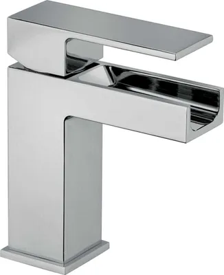 Produktbild von Design-Waschtischarmatur mit Wasserfallauslauf | Infinity