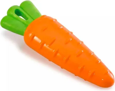 Immagine prodotto di Arquivet Carrot Dog Toy Con Squeaker 20 Cm Arancione Arancione Taglia Unica