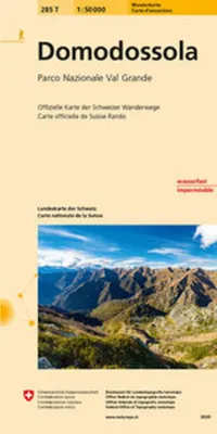 Produktbild von Swisstopo 1 : 50 000 Domodossola