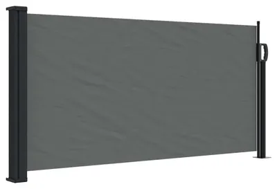Produktbild von vidaXL Ausziehbare Seitenmarkise Anthrazit 100x500 cm
