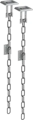 Produktbild von BASI® Gitterrostsicherung für Kellerschächte 1 Paar GS70 Typ 1620-0070